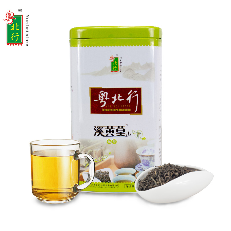 粤北行 纯溪黄草叶 嫩芽0添加溪黄茶 微苦回甘 发酵工艺 罐装130g|ruв категории традиционные питательный пища, чай - от Buy2taobao.com для оказания профессиональной услуги покупки агента Taobao