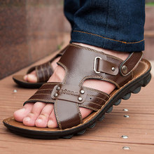 Leather sandals