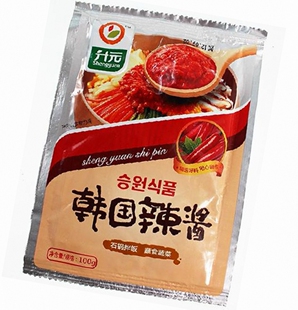  韩国辣酱升元东北特产泡菜石锅拌饭蘸食蔬菜冷面调味食品下饭酱菜