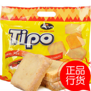  原装正品 越南tipo面包干白巧克力面包干300克 满5包包邮年货零食