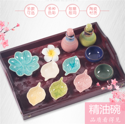 陶瓷小蝶子美容院香薰碗精油调配碗spa碗 醋酱油碟调味碟小菜盘子在类目 收纳整理, 家庭收纳用具, 收纳包, 其他收纳包中 - 来自Buy2taobao.com提供专业的淘宝代购服务
