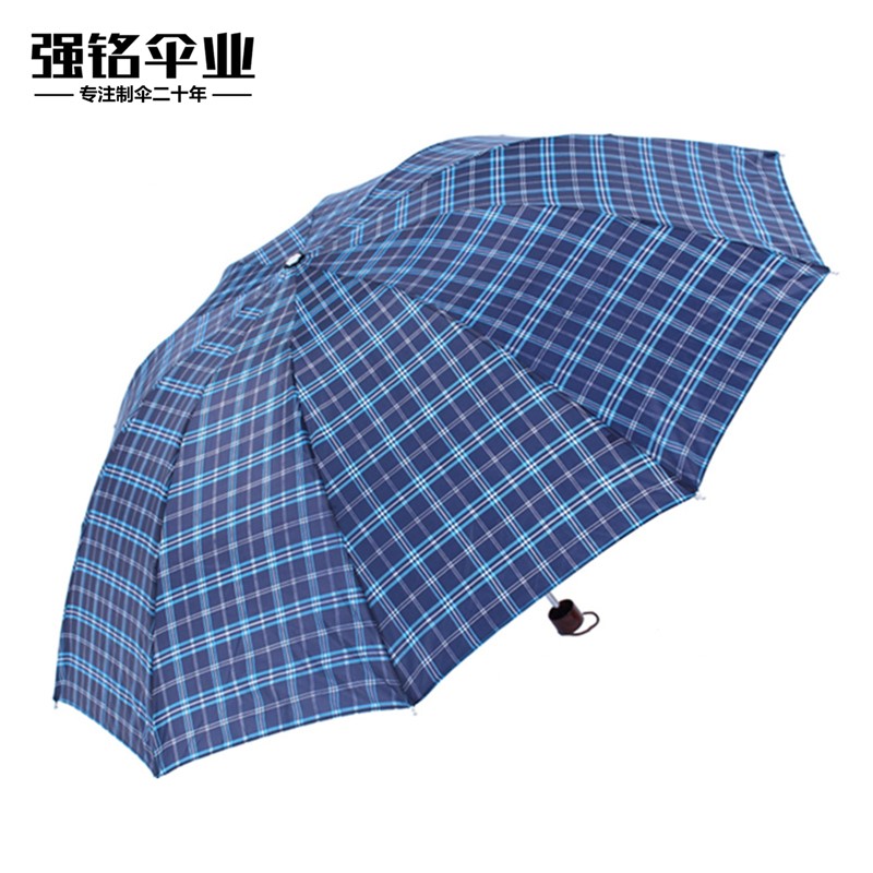 十骨加大格子伞折叠雨伞男女双人大伞定制logo广告伞厂家雨伞|msdalam kategori rumah harian, payung/gear hujan/Rain/Lembap-bukti, payung - dari Buy2taobao.com untuk memberikan perkhidmatan ejen Taobao profesional membeli