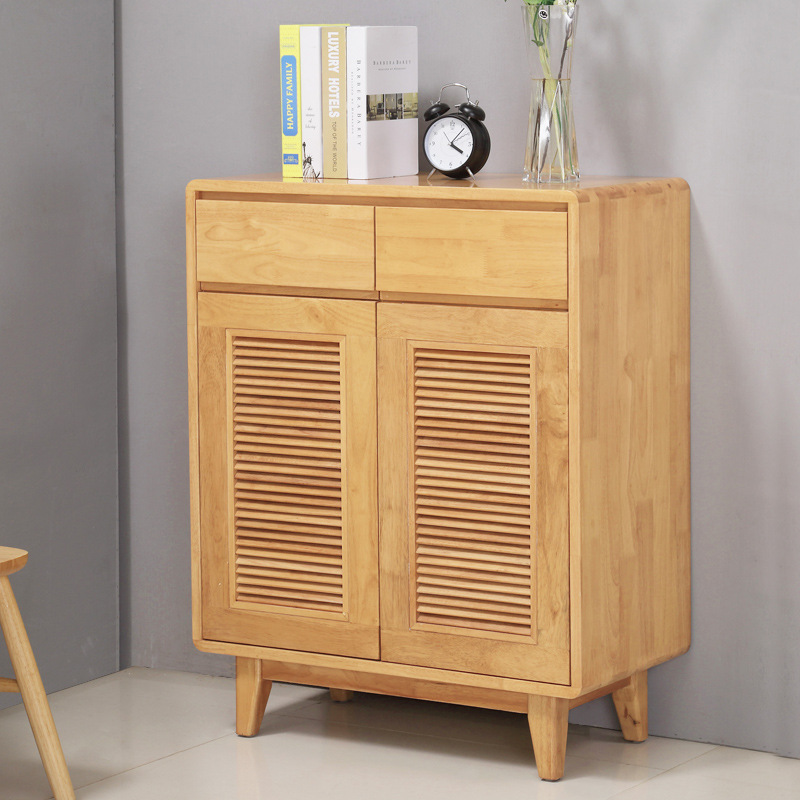 solid wood Shoe cabinet multi-function Entrance cabinet Storage Vestibular Ark a living room woodiness two or three oak Nordic shoe cabinetin the Residential furniture , Cabinet , Shoebox category - from Buy2taobao.com to provide professional Taobao agent buy service
