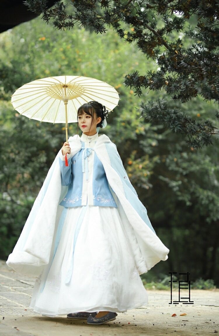 瑱汉服 现货紫藤花立领袄裙六米摆直袖秋冬加厚斗篷在类目 个性定制/设计服务/DIY, 服饰箱包定制, 服装定制, 汉服定制中 - 来自Buy2taobao.com提供专业的淘宝代购服务