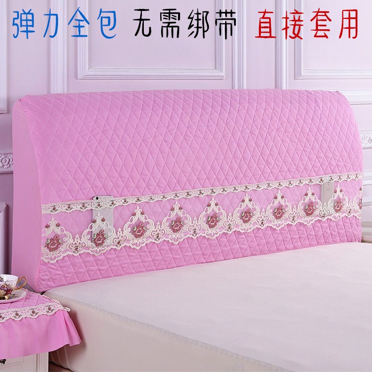 All inclusive Bedside cover Elastic force Bed sets With cotton 1.5 Mega thick 1.8 European style Solid Wooden bed Protective cover 2 min the Decoration main material , Walls Soft Pack/Bed sets/Craft software package , Bed sets category - from Buy2taobao.com to provide professional Taobao agent buy service
