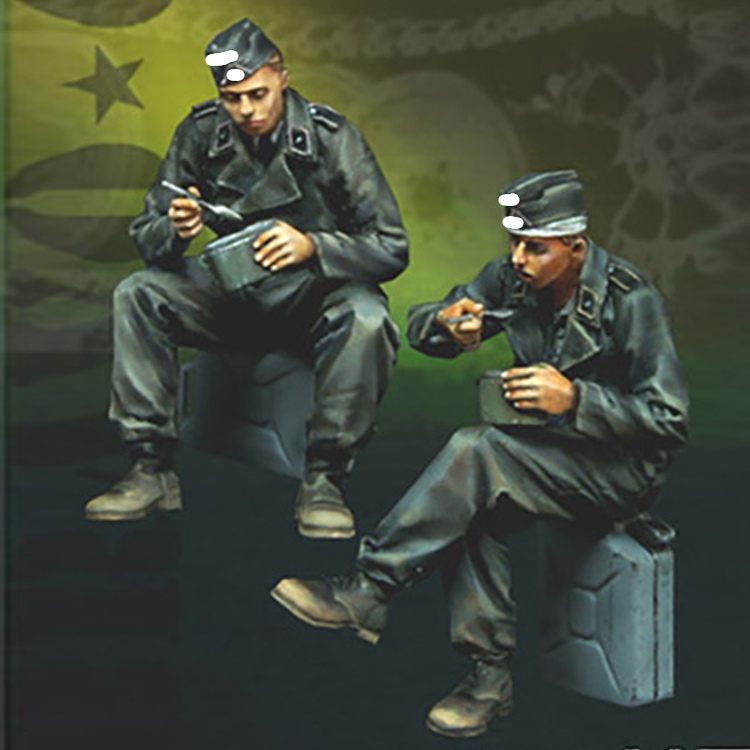 Fanatic 1/35 resin character Soldier model Meal WWII Soldier GK White mold set 221in the Play mode/Anime/Periphery/cos/Board games , Hand to do/Toy/Dolls/BJD/Soldier , Bing Relations category - from Buy2taobao.com to provide professional Taobao agent buy service