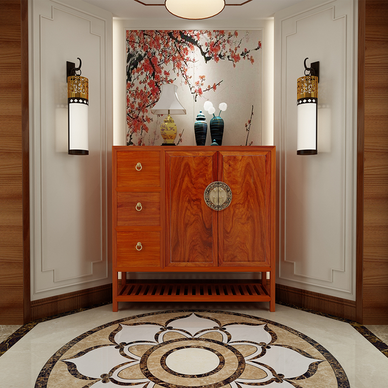 Shoe cabinet Modern simplicity Vestibular Ark Entrance cabinet High-capacity solid wood household Hedgehog red sandalwood Wooden shoe Mahogany furniturein the Residential furniture , Cabinet , Shoebox category - from Buy2taobao.com to provide professional Taobao agent buy service