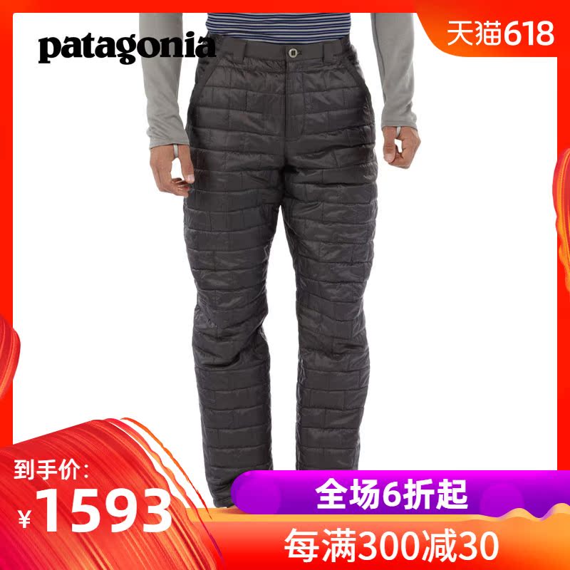 PATAGONIA M's Nano Puff Pants man outdoors Autumn and winter keep warm cotton-padded trousers trousers 82140in the Outdoor/Mountaineer/Camping/Travel Goods , Outdoor clothing , Warm padded , Warm trousers category - from Buy2taobao.com to provide professional Taobao agent buy service
