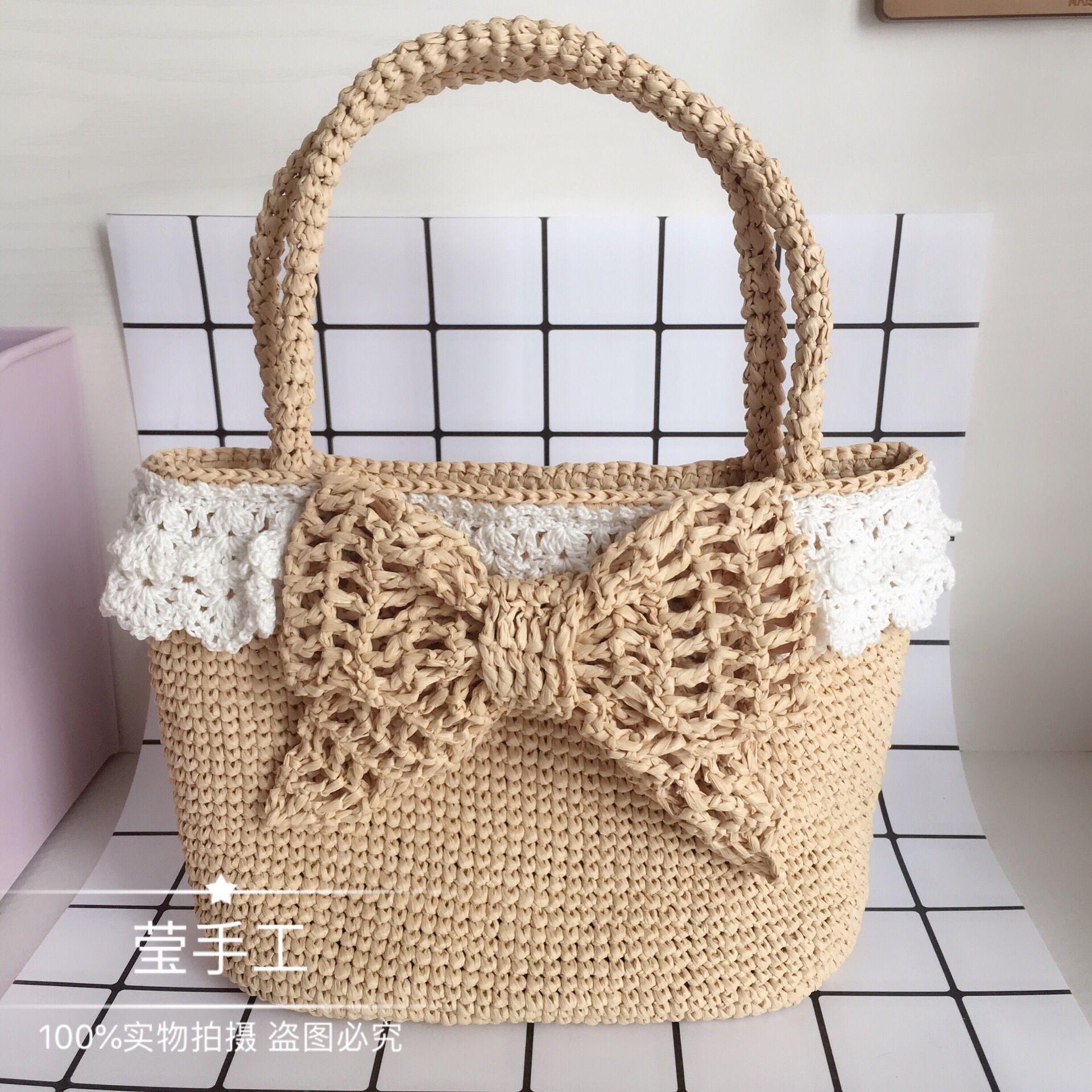 Glittering and shining hand Sen female line Sweet Bag Crochet diy Material package Unfinishedin the Accessories/Leather belt/Hat/Muffler , Clothing fabrics , Woolen category - from Buy2taobao.com to provide professional Taobao agent buy service