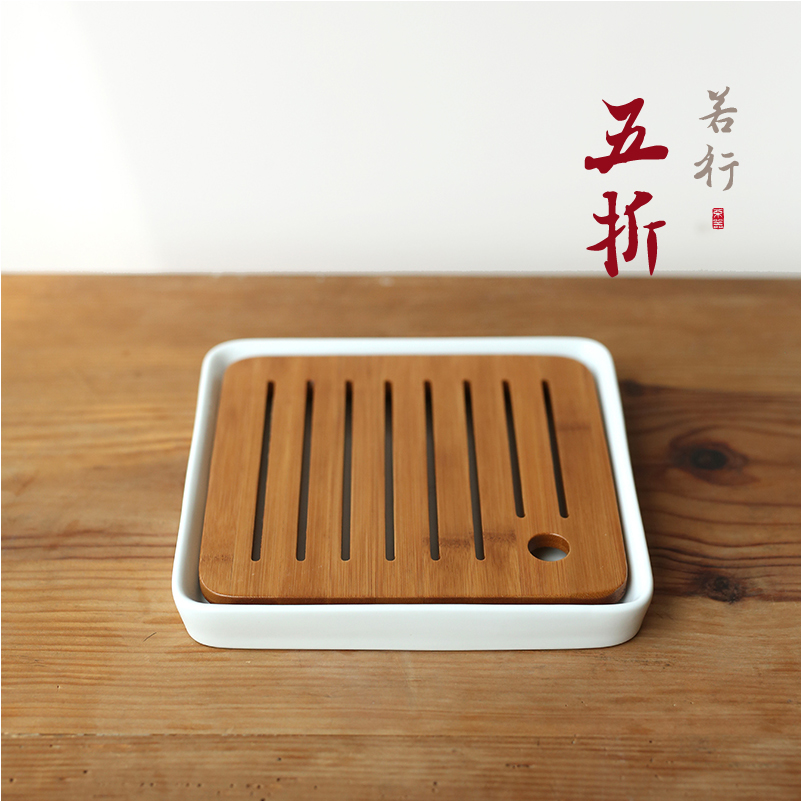 tea set parts Japanese ceramics Bamboo square tea tray Tea platform If the line Special Offerin the Tableware , Tea set , Tea tray category - from Buy2taobao.com to provide professional Taobao agent buy service