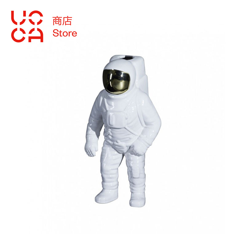UCCAStore DIESEL SELETTI太空人创意陶瓷花瓶装饰插花花瓶摆件在类目 家居饰品, 花瓶/花器/仿真花/仿真饰品, 花器/花瓶, 花瓶中 - 来自Buy2taobao.com提供专业的淘宝代购服务