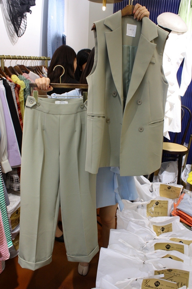 the republic of korea Imported East Agency purchase Women's wear cats-L new pattern fashion Concise Basic paragraph Casual pants suitin the Women's clothing/Boutique , Pants , Casual pants category - from Buy2taobao.com to provide professional Taobao agent buy service