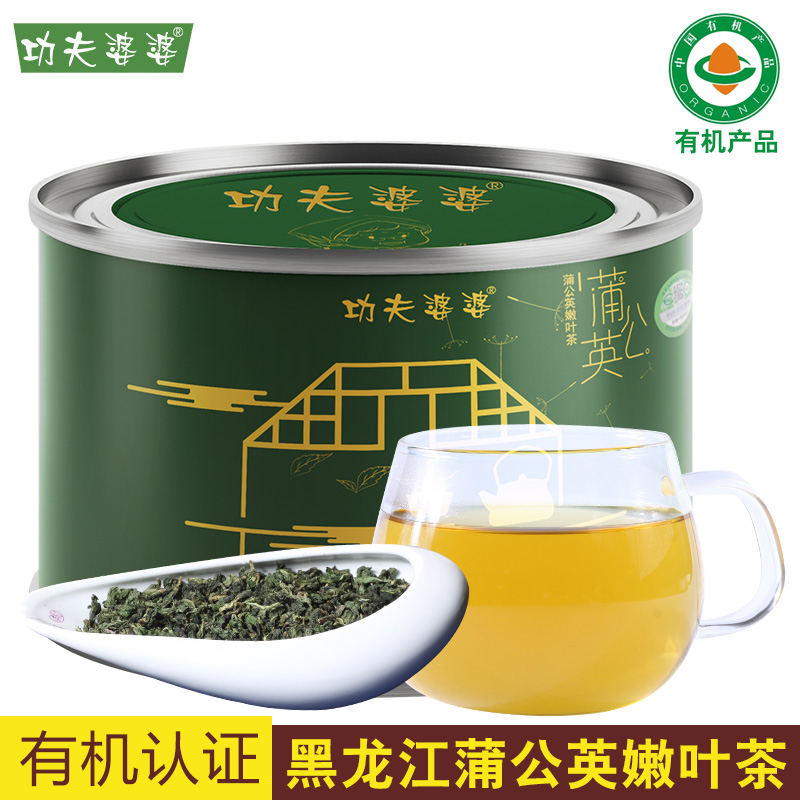 功夫婆婆 野生蒲公英茶60g 东北有机茶嫩叶根茶婆婆丁罐装茶|msdalam kategori teh, alternatif/bunga/buah-buahan/pemprosesan semula teh, alternatif/Teh herba - dari Buy2taobao.com untuk memberikan perkhidmatan ejen Taobao profesional membeli