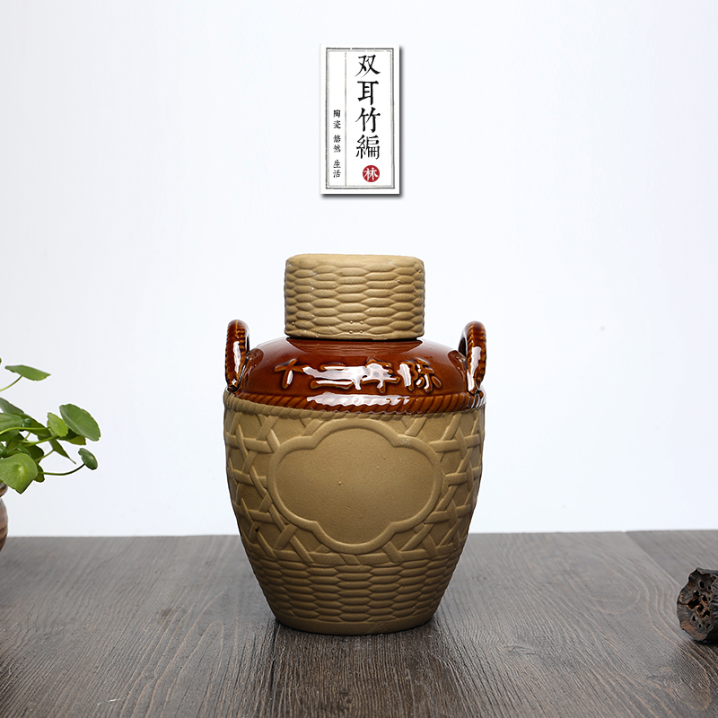 宜興酒瓶酒壇酒罐 2斤裝 帶陶瓷蓋不上釉內配木塞(可另配籃子)在類目 餐飲具, 酒壺/酒杯/酒具, 家用酒壺中 - 來自Buy2taobao.com提供專業的淘寶代購服務