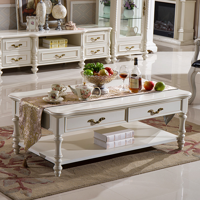 tea table American style tea table European style tea table white tea table Solid wood coffee table American country tea table tea tablein the Residential furniture , Categories , Tea table category - from Buy2taobao.com to provide professional Taobao agent buy service