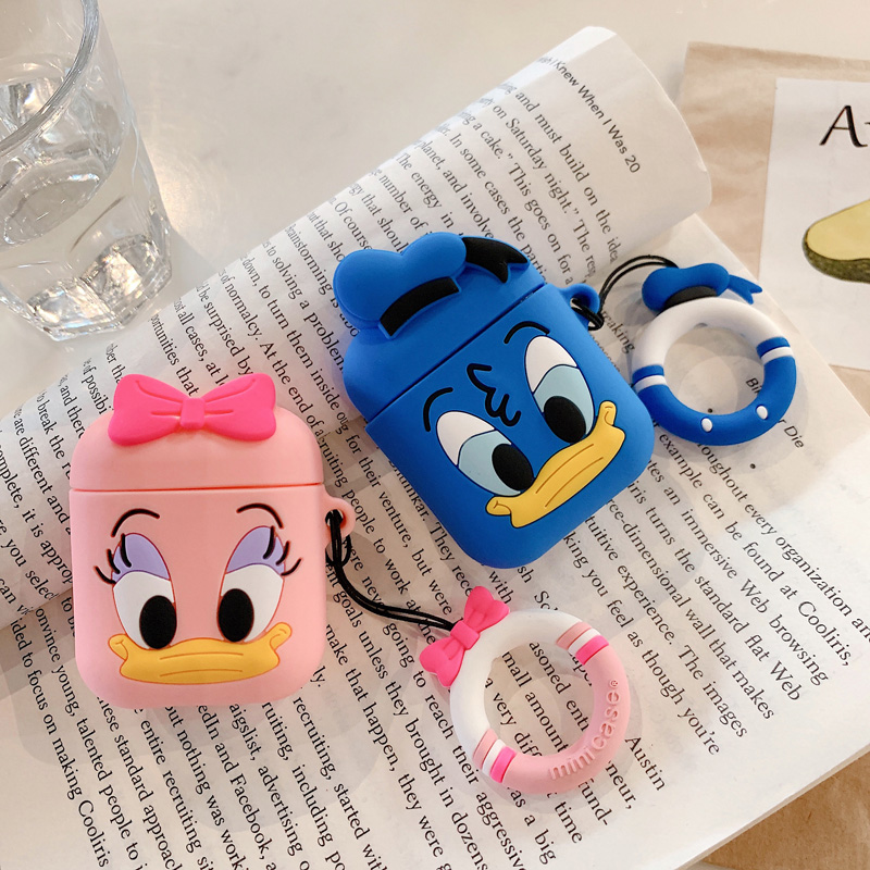 airpods保护套创意硅胶蓝牙耳机无线airpods2潮牌充电盒卡通情侣男女一代二代防滑套挂绳配件皮套新款防掉ins|ruв категории Цифровые аксессуары, MP3/Mp4 аксессуары, наушники - от Buy2taobao.com для оказания профессиональной услуги покупки агента Taobao