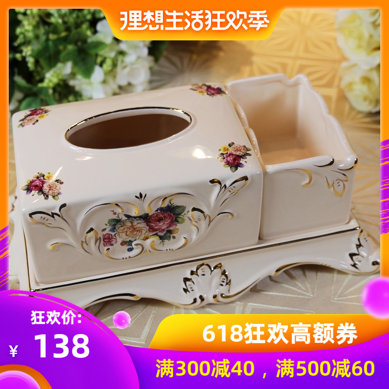 ceramics Tissue box a living room tea table originality Tissue box household European style a living room Simplicity Restaurant decorate gift giftin the Home accessories , Decorative items , Decorative Tissue Box category - from Buy2taobao.com to provide professional Taobao agent buy service