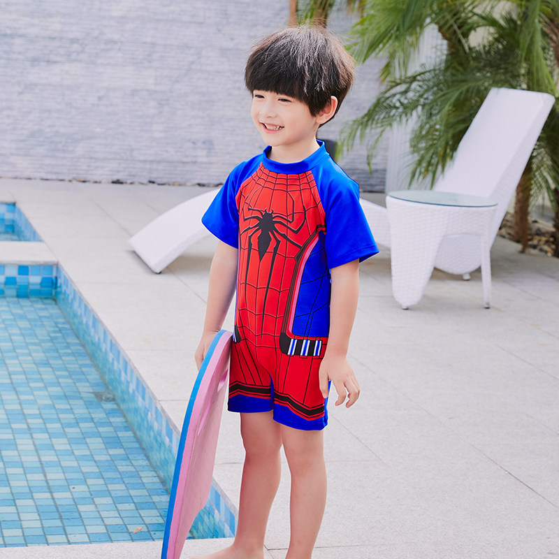儿童泳衣男童速干防晒小童中大童泳装小孩宝宝连体游泳衣在类目 运动/瑜伽/健身/球迷用品, 游泳, 儿童泳衣/裤中 - 来自Buy2taobao.com提供专业的淘宝代购服务