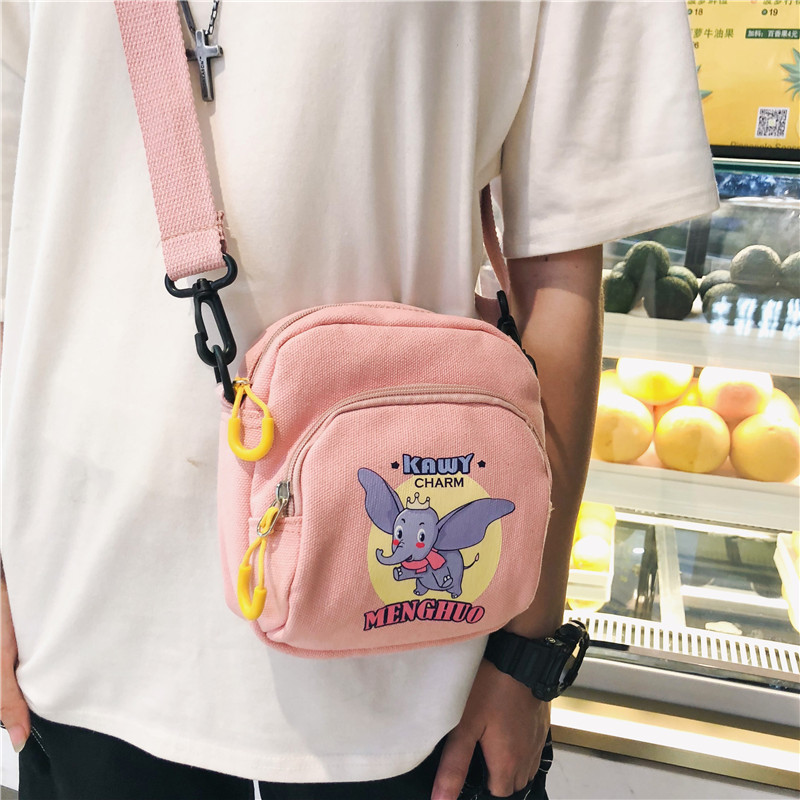 solar system Harajuku College wind student The single shoulder bag 2019 new pattern summer the republic of korea Versatile Canvas bag Messenger Small bagin the Leather/Lady bags/Men's bag, Ms. bags category - from Buy2taobao.com to provide professional Taobao agent buy service