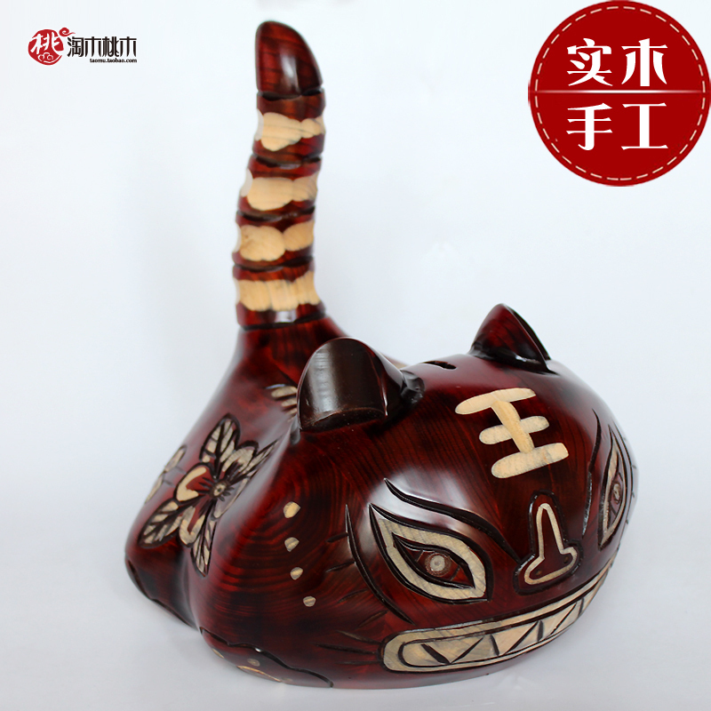 硬币存钱罐成人老虎木质客厅装饰可爱女孩创意个性木制钱罐储蓄罐在类目 节庆用品/礼品, 创意礼品, 储蓄罐中 - 来自Buy2taobao.com提供专业的淘宝代购服务
