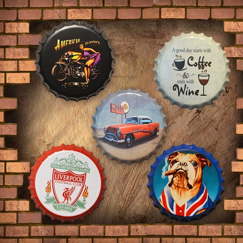 Retro iron art pendant cover wall decoration bar restaurant|msdalam kategori Aksesori rumah, mural - dari Buy2taobao.com untuk memberikan perkhidmatan ejen Taobao profesional membeli