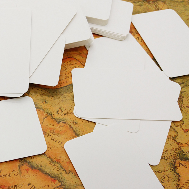 Small cards ins Creative handwriting diy white blank Special thick Hard Card high-grade Greeting cards Message card Word cardsin the Festive supplies/Gift , Greeting Cards/Card category - from Buy2taobao.com to provide professional Taobao agent buy service