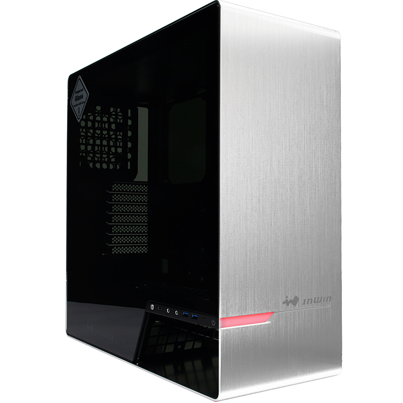 迎广 IN WIN 905 银色电脑机箱 铝合金 钢化玻璃侧透 USB3.1|ruв категории компьютерное оборудование/дисплей/Компьютерная периферия, шасси - от Buy2taobao.com для оказания профессиональной услуги покупки агента Taobao