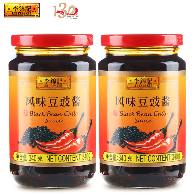 李锦记风味豆豉酱340g*2火锅蘸酱调味酱炒菜拌饭酱调味料豆瓣辣酱|ruв категории зерно риса/север и Юг сухих грузов/приправы, приправы/джем/салат, соус, соус приправы - от Buy2taobao.com для оказания профессиональной услуги покупки агента Taobao