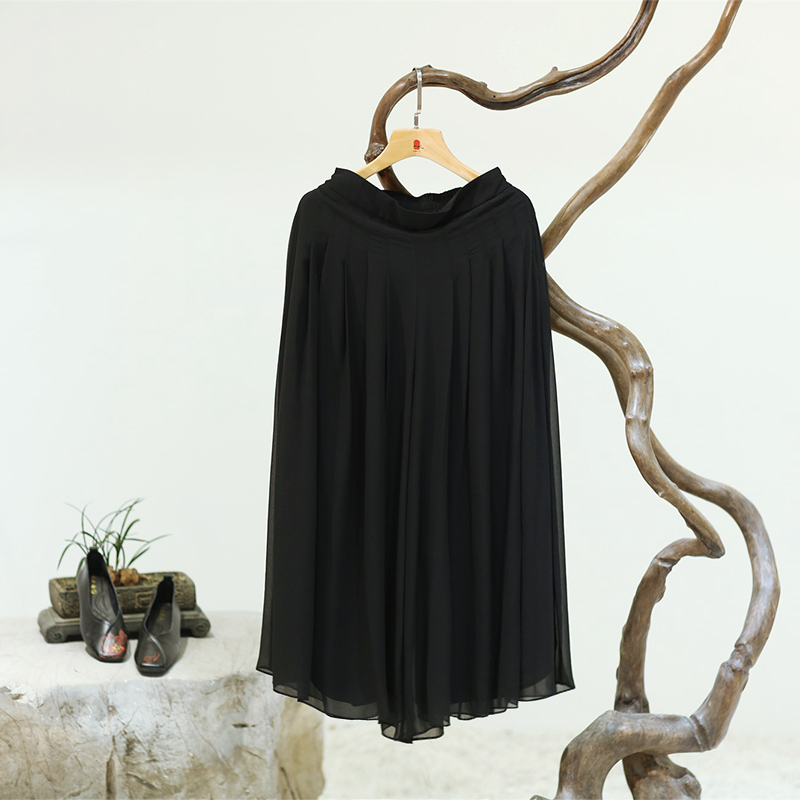 Buddha smile seowhy Taiga Workmanship very Complex high quality double-deck Chiffon Wide leg pants Workmanship is very goodin the Women's clothing/Boutique , Pants , Casual pants category - from Buy2taobao.com to provide professional Taobao agent buy service