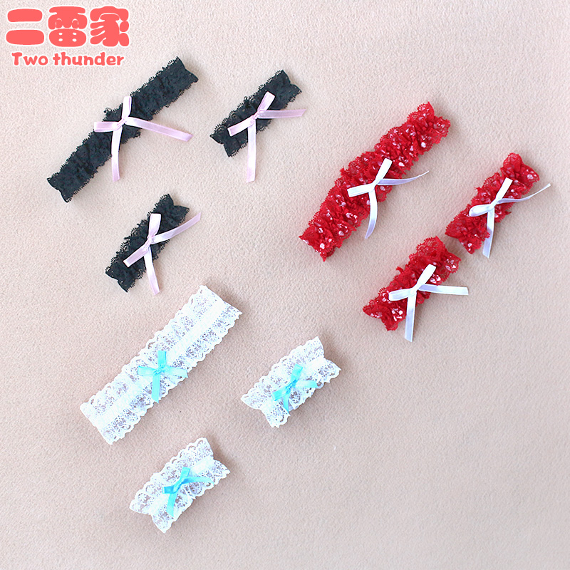 镂空蕾絲花邊大腿環壹對手環公主大腿圈配手圈三件套cos動漫飾品在類目 女士內衣/男士內衣/家居服, 吊襪帶中 - 來自Buy2taobao.com提供專業的淘寶代購服務