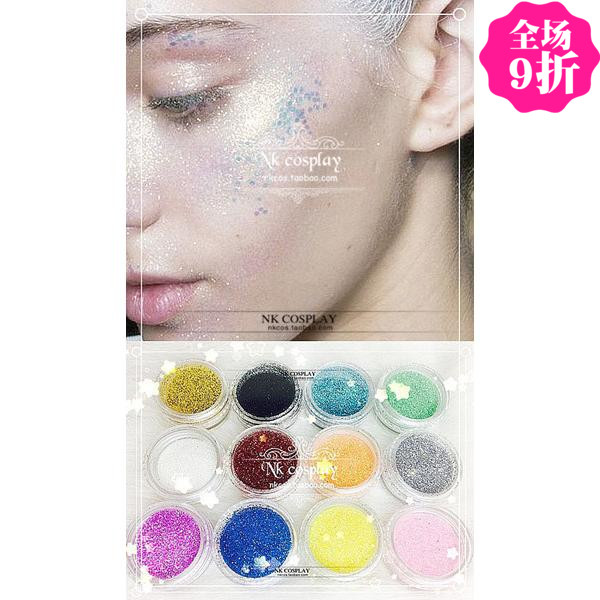 ___NK ~ Cosplay |Soft sister LOLITA Sparkling makeup|Dream Heart star Diamonds Glitter powder Send gluein the Play mode/Anime/Periphery/cos/Board games , Cosplay Apparel/Props/Service , cos Photography/Late stage/Makeup category - from Buy2taobao.com to provide professional Taobao agent buy service