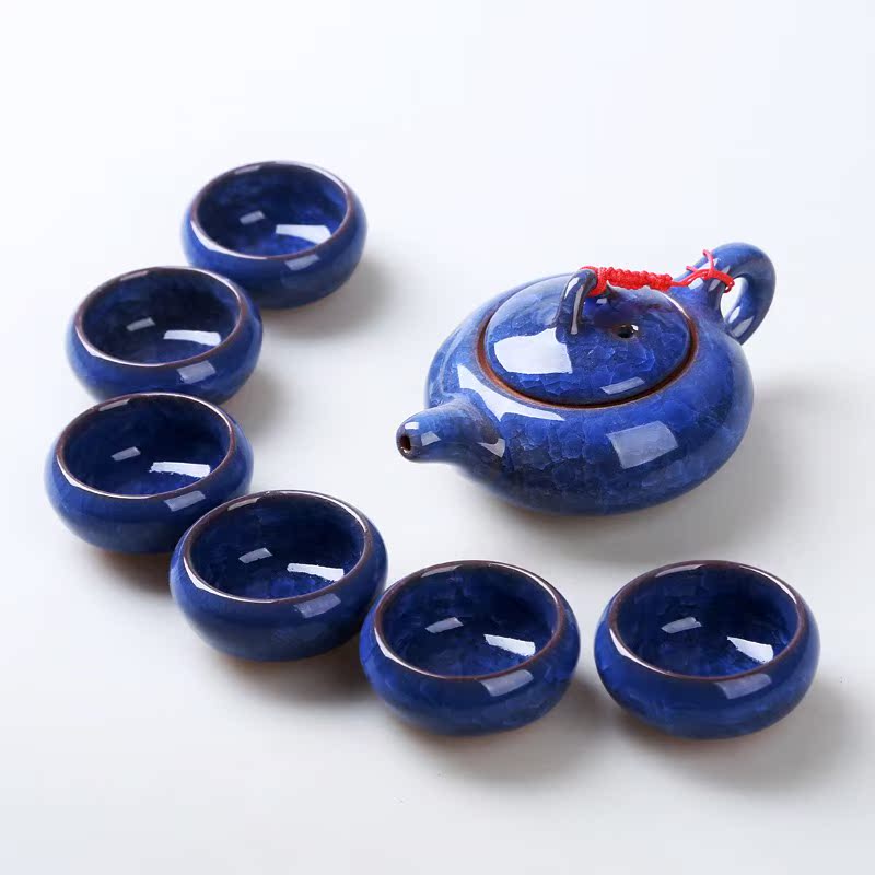 冰裂茶具家用功夫茶具家用陶瓷茶具茶杯茶道茶壶家用简约套装|msdalam kategori pinggan mangkuk, set teh, Kung Fu teh - dari Buy2taobao.com untuk memberikan perkhidmatan ejen Taobao profesional membeli