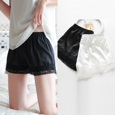 安全裤防走光女夏季薄款蕾丝可外穿内搭宽松短裤大码打底裤保险裤