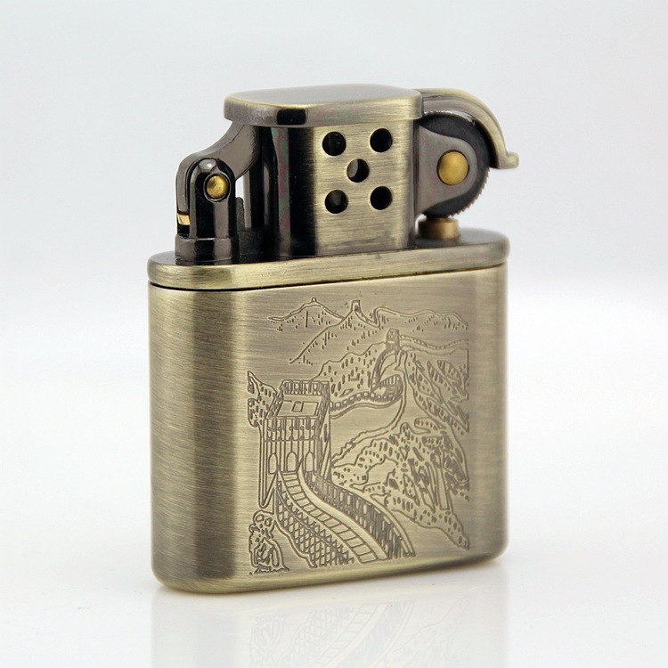 Certified Zorro Z506-604B The Great Wall bronze Pure copper high-grade Kerosene lighter zorroin the ZIPPO/Swiss Army Knife/Glasses , Brand lighters and accessories , Other , Kerosene lighter category - from Buy2taobao.com to provide professional Taobao agent buy service
