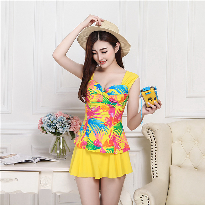 At a loss Clearance quality goods Trumpeter Swimsuit Cover the belly Show thin Fission Skirt Boxer Steel prop Gather Large Threein the Sports/Yoga/Fitness/Fans supplies , Swim , Split swimsuit category - from Buy2taobao.com to provide professional Taobao agent buy service