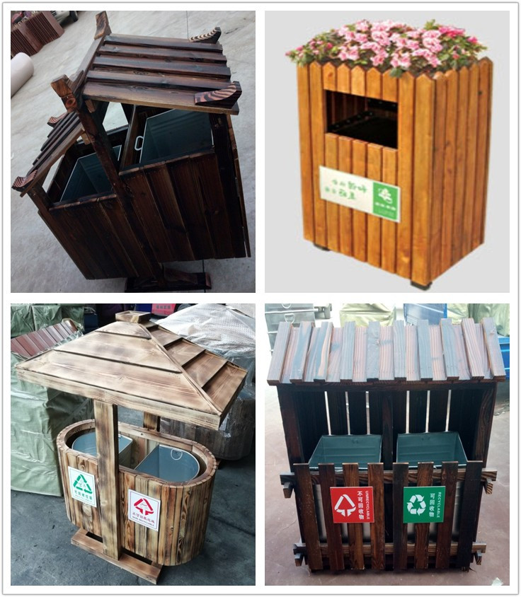 Manufactor Customized outdoors Anticorrosive solid wood Trash Park Attractions Trash characteristic Road Scenic spot Fruit Housing Boxin the Residential furniture , Outdoor/Patio furniture , Trash category - from Buy2taobao.com to provide professional Taobao agent buy service