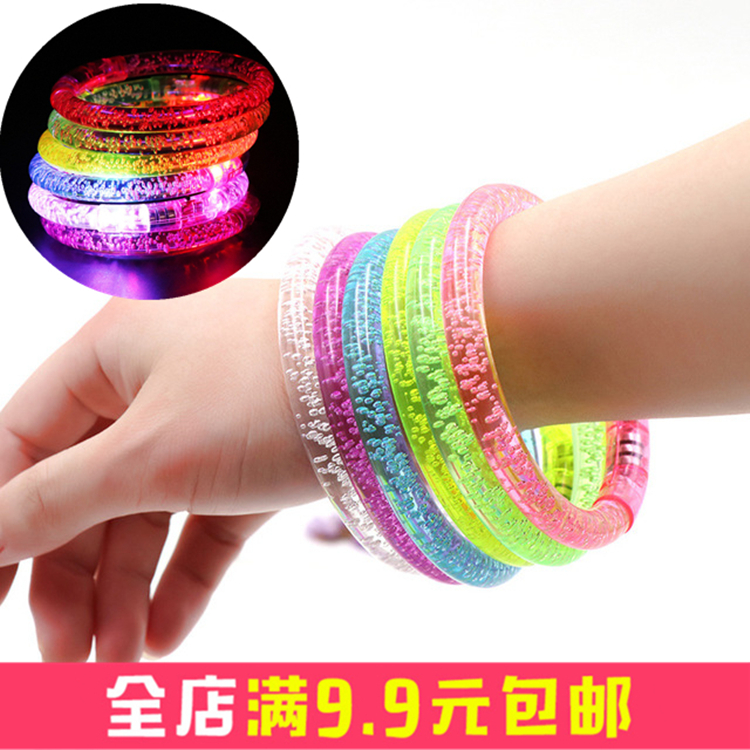 luminescence Bracelet Toys Noctilucent Bracelet Acrylic Flash Bracelet Night market Stall luminescence children Toys Braceletin the Toy/Childs/Puzzle/Building block/Model , Electronic/Light/Aerated/Tricky Toy , Glow Toys category - from Buy2taobao.com to provide professional Taobao agent buy service