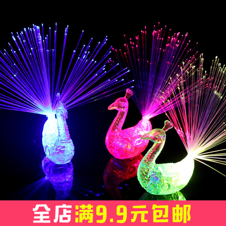 luminescence Peacock Finger Lights Flash Discoloration Peacock Opening screen children luminescence Toys kindergarten gift Night market Toysin the Toy/Childs/Puzzle/Building block/Model , Electronic/Light/Aerated/Tricky Toy , Glow Toys category - from Buy2taobao.com to provide professional Taobao agent buy service