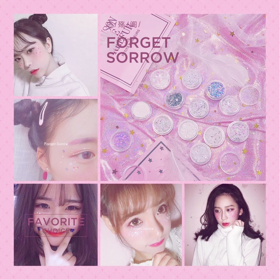 网红lolita亮片妆ins拍照软妹少女心化妆爱心星星闪粉钻眼部贴片|ruв категории плесень играть/Аниме/вокруг/cos/настольные игры, Косплей одежды/реквизит/услуги, Косплей аксессуары/реквизит/кукла одежды - от Buy2taobao.com для оказания профессиональной услуги покупки агента Taobao