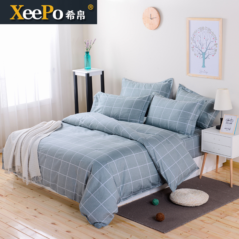 xeepo/ Greek silk 100% pure cotton Quilt cover Cotton singleton 1.5m1.8 student dormitory Mono Human quiltin the Bedclothes , Quilt category - from Buy2taobao.com to provide professional Taobao agent buy service