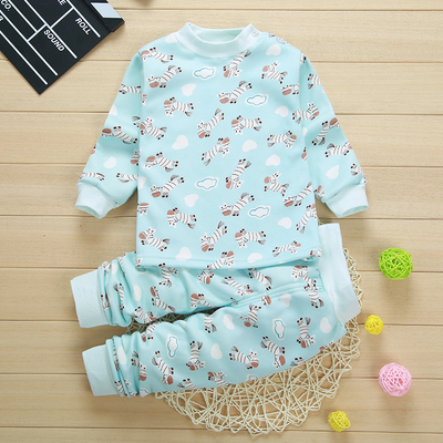 宝宝保暖内衣套装1-2秋冬新款儿童加厚3-4岁男孩女婴幼儿加绒童装