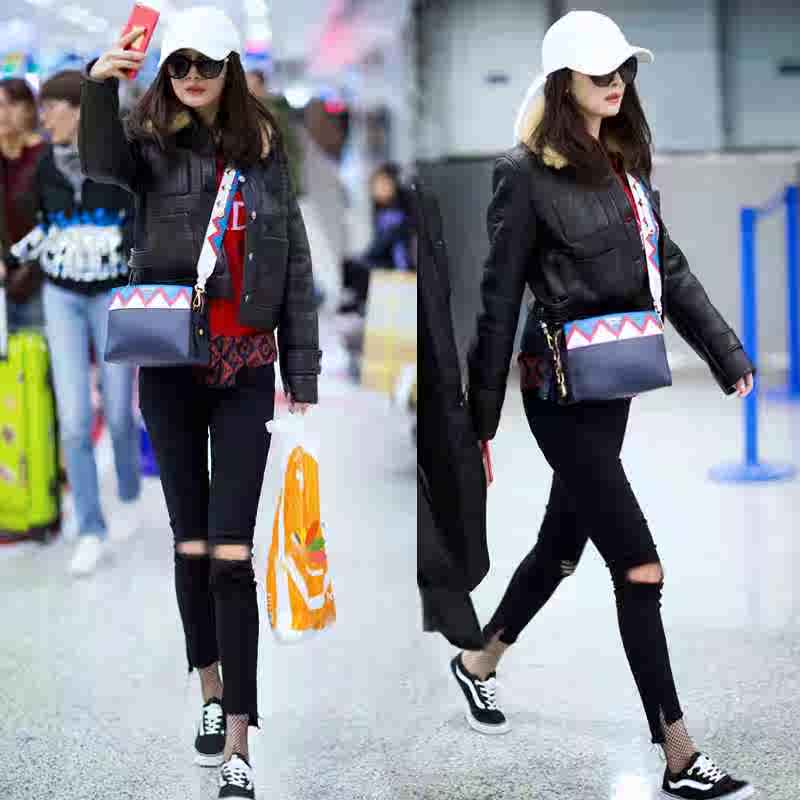 knee zipper hole Jeans black Women jeans Ninth pants white Paige Elastic force Show thin Pencil Pantsin the Women's clothing/Boutique , Jeans category - from Buy2taobao.com to provide professional Taobao agent buy service