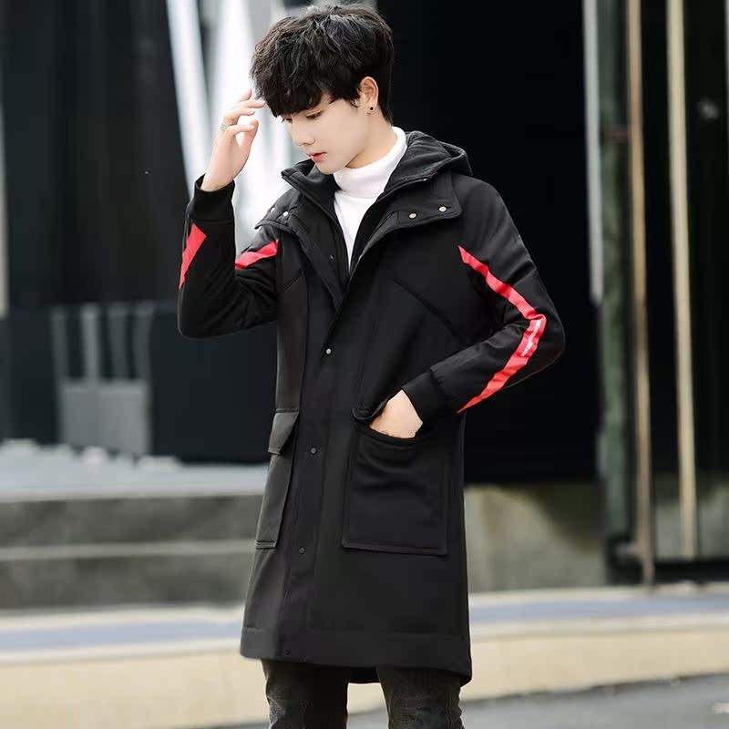 winter cotton-padded clothes Korean Edition Trend Mid length version thickening coat Down cotton-padded jacket handsome winter men's wear Cottonin the Men's clothing, Cotton category - from Buy2taobao.com to provide professional Taobao agent buy service
