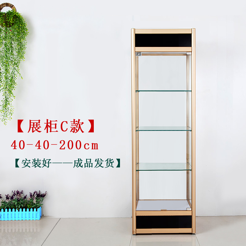 玻璃展示柜透明化妆品柜礼品样品精品柜货架产品陈列柜手办模型展|msdalam kategori Perniagaan/perabot pejabat, rak/Showcase, pameran Fine/Showcase - dari Buy2taobao.com untuk memberikan perkhidmatan ejen Taobao profesional membeli