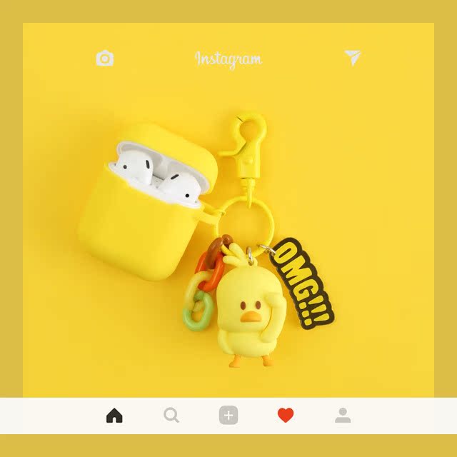 网红卡通小黄鸭airpods2保护套适用苹果无线耳机保护壳硅胶盒子套在类目 影音电器, 蓝牙耳机中 - 来自Buy2taobao.com提供专业的淘宝代购服务