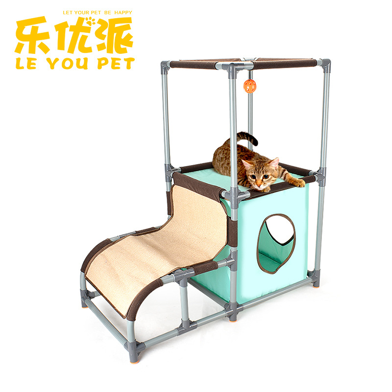 可拆卸组合猫窝牛津布宠物猫洞隧道磨爪玩具创意diy猫爬架在类目 宠物/宠物食品及用品, 猫/狗玩具, 发声玩具中 - 来自Buy2taobao.com提供专业的淘宝代购服务