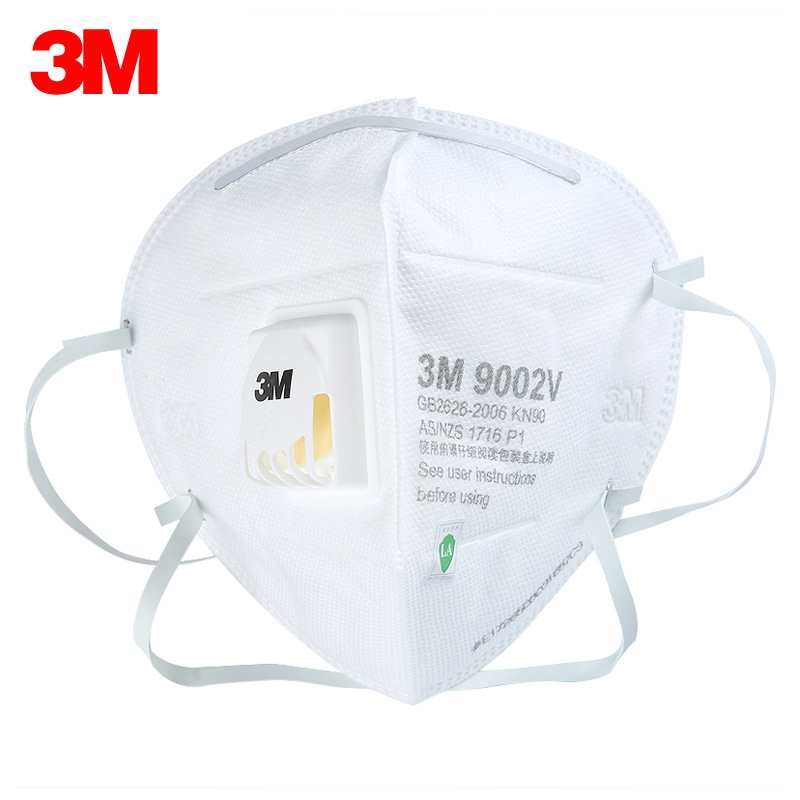 3M 9002VPM2.5带阀防护口罩 合3片装KN90级 头带式 防尘 防雾霾在类目 居家日用, 防护用品, 口罩中 - 来自Buy2taobao.com提供专业的淘宝代购服务