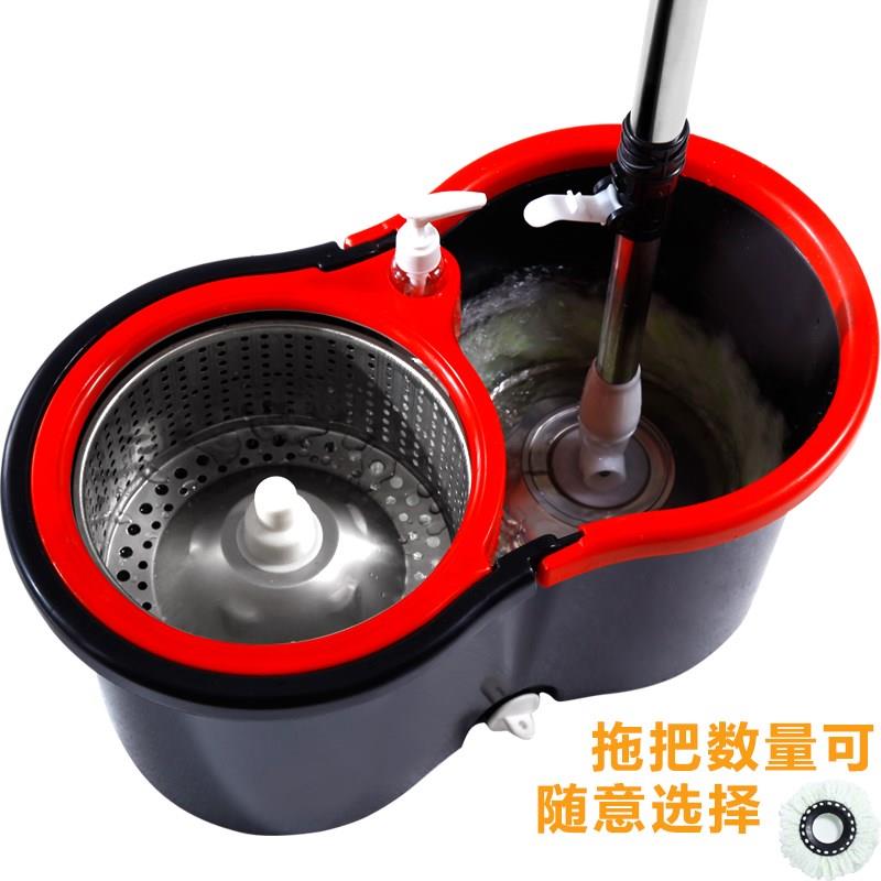 驱动手压拖把拖把免手洗旋转式双家用拖把不锈钢墩布拖布干湿两用在类目 家庭/个人清洁工具, 家务/地板清洁用具, 旋转拖把中 - 来自Buy2taobao.com提供专业的淘宝代购服务