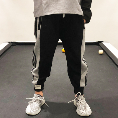 男童裤子春秋款儿童休闲运动裤秋装2019新款中大童长裤男孩潮洋气