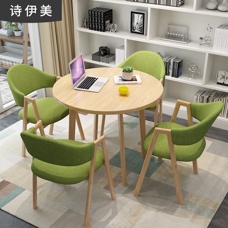 北歐現代簡約創意商務洽談桌椅組合 會客接待談判休閑陽台小圓桌在類目 住宅傢俱, 桌類, 餐桌中 - 來自Buy2taobao.com提供專業的淘寶代購服務